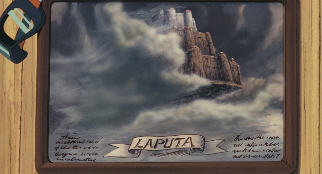 Лапута — летающий город